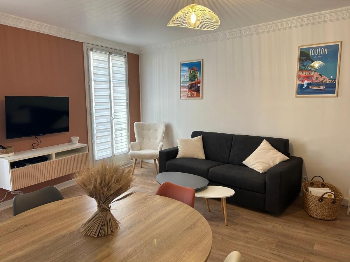 Appartement Duplex Climatise Proche Port Toulon Extérieur photo