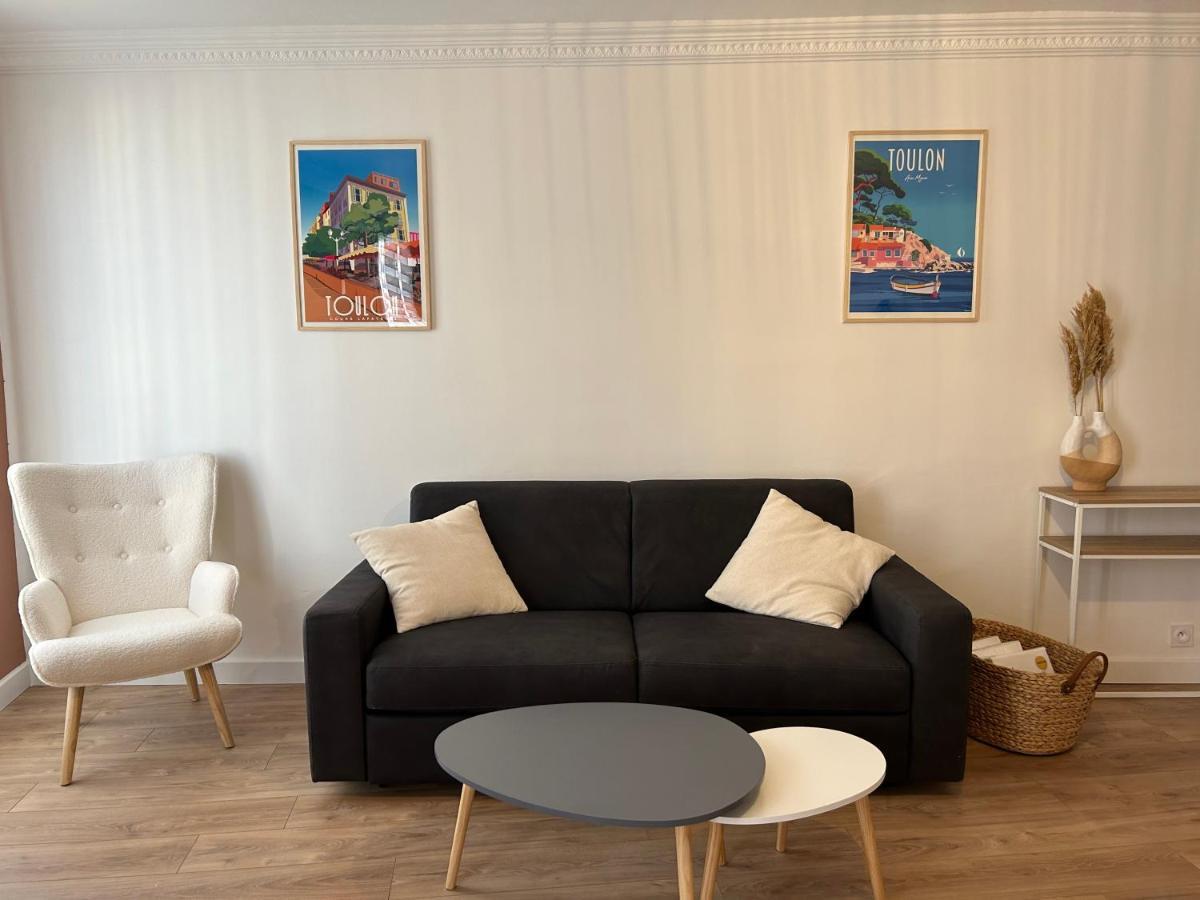 Appartement Duplex Climatise Proche Port Toulon Extérieur photo